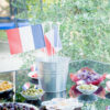 drapeaux de table cocktail